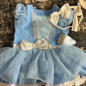 Disney Sparkling Blue Tutu Costume for Kids